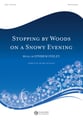 Stopping by Woods on a Snowy Evening SAB choral sheet music cover